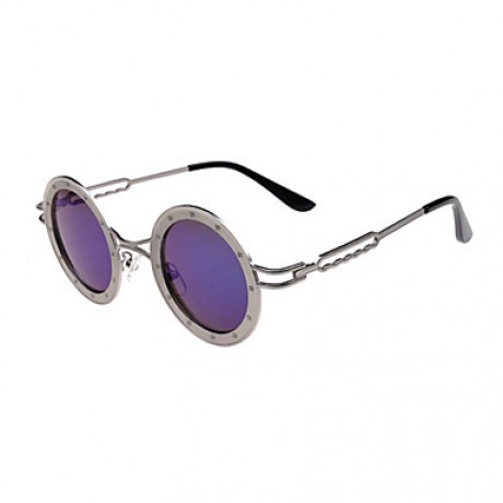 Sunglasses Men / Women / Unisex's Classic / Retro/Vintage / Sports / Polarized Round Brown / Purple / Green / Gray Sunglasses Full-Rim  