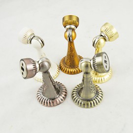 Zinc Alloy Luxurious Magnetic Door Stopper,Door Holder,Door Stop,Gold,Antique Brass,Yellow Bronze,Copper,White  