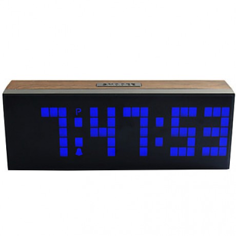 Large Wall LED Alarm Clock Digital Alarm Clock Countdown Snooze Wall Desk Room Kids Bedside Alarm Clock Watch  