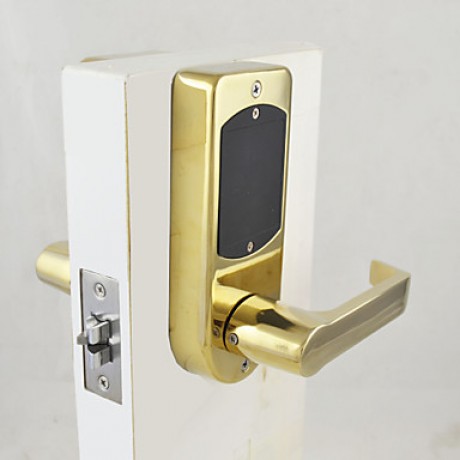 Smart Door Lock,Keyless Code Passward Door Lever Lock in Gold or Brush Nickle Finish  