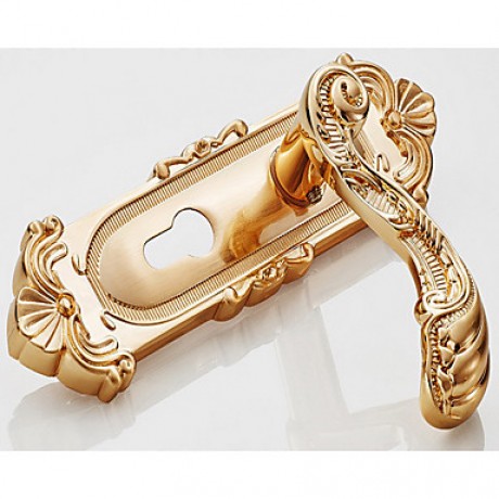 Zinc Alloy golden Room door lock (CX50-6111-6)  