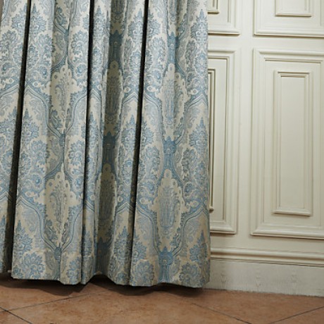 Two Panels  Jacquard European High Quality Energy Saving Curtain Drape   