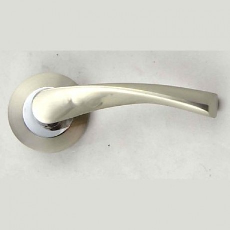 Contemporary Brushed Nickel Alumnium Alloy Handlesets  