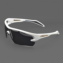 Sunglasses Men / Women / Unisex's Classic / Sports / Fashion / Sunglass Style Wrap White Cycling Half-Rim  