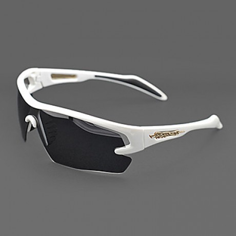 Sunglasses Men / Women / Unisex's Classic / Sports / Fashion / Sunglass Style Wrap White Cycling Half-Rim  