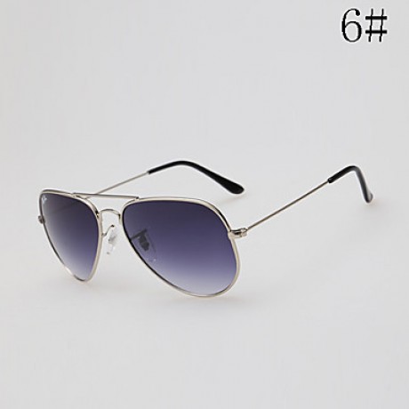 Sunglasses Men / Women / Unisex's Elegant / Retro/Vintage / Fashion / Aviator Flyer Silver / Gold Sunglasses Full-Rim  