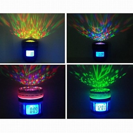 Creative Simulation of Projection Alarm Clock  