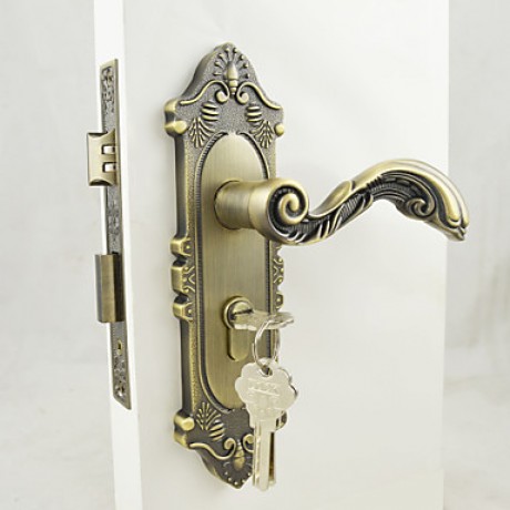 Traditional Antique Brass Zinc Alloy Door Locks  