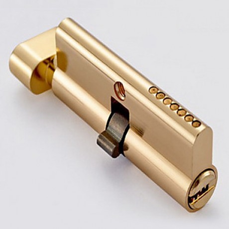 Gold wire drawing modern Wooden door lock(CX50-6015-7)  