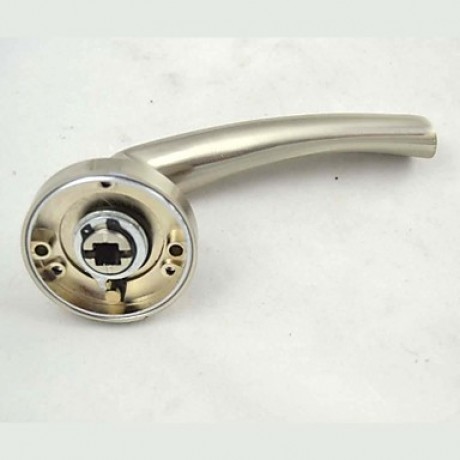 Contemporary Brushed Nickel Alumnium Alloy Handlesets  