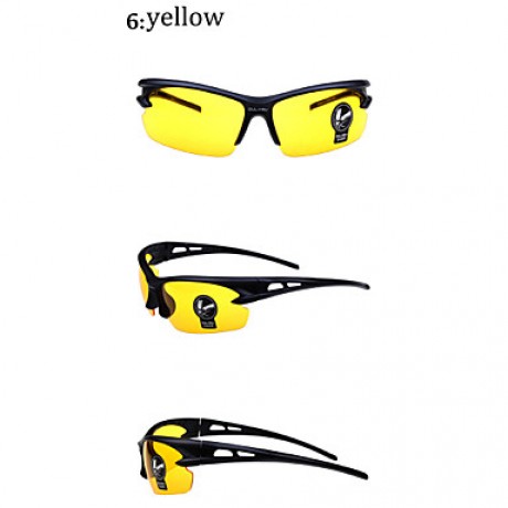 100% UV400 Men's Anti-Reflective Wrap Sunglasses  