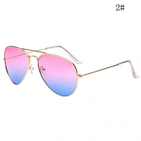 Sunglasses Men / Women / Unisex's Fashion Flyer Silver / Gold Sunglasses Full-Rim  