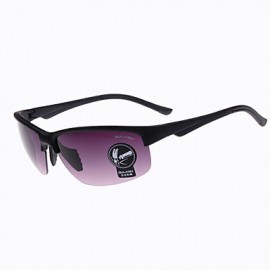 Cycling Men's 100% UV400 Polarized Alloy Wrap Sports Glasses(Assorted Color)  