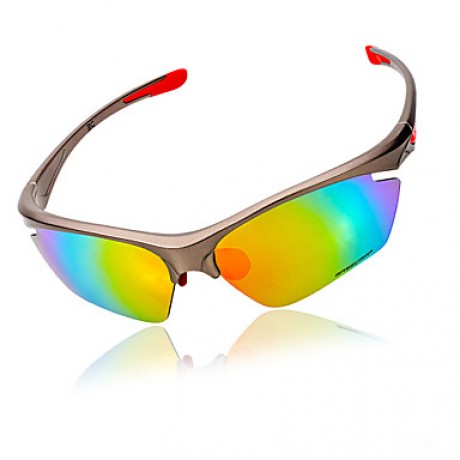 Polarized TR90 Material Cycling Glasses with 5 lens Outdoor Sports Bicycle Sunglasses BC-106  