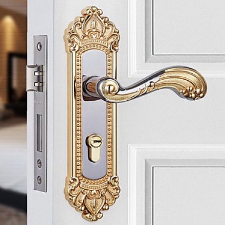 Zinc Alloy Retro Wooden doors Handle lock(CX4523-2)  