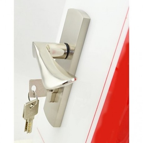 Contemporary Brushed Nickel Alloy Door Locks  