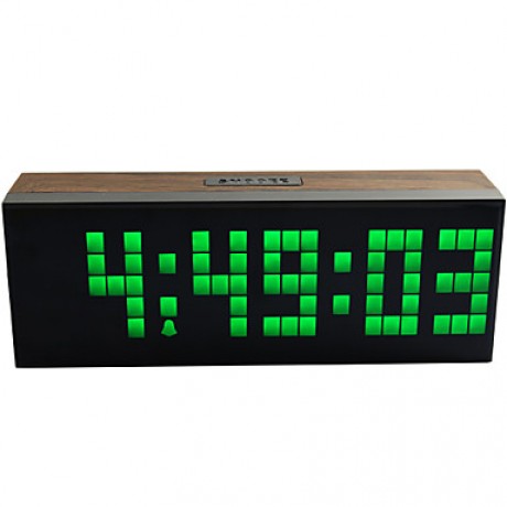 Large Wall LED Alarm Clock Digital Alarm Clock Countdown Snooze Wall Desk Room Kids Bedside Alarm Clock Watch  