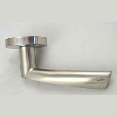 Contemporary Brushed Nickel Alumnium Alloy Handlesets  