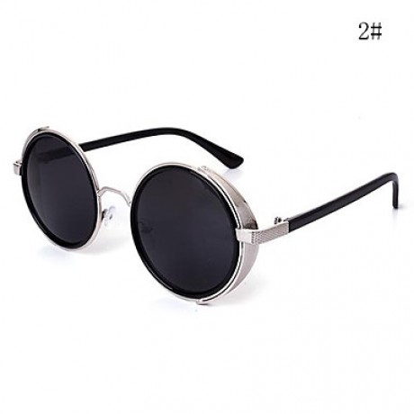 Sunglasses Men / Women / Unisex's Classic / Retro/Vintage / Sports Round Sunglasses Full-Rim  