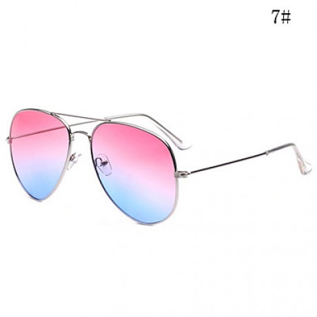 Sunglasses Men / Women / Unisex's Fashion Flyer Silver / Gold Sunglasses Full-Rim  