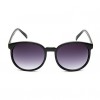 Sunglasses Unisex's Fashion Oval Black Sunglasses Full-Rim  