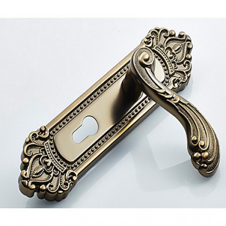 Zinc Alloy Retro Wooden doors Handle lock(CX4523-2)  