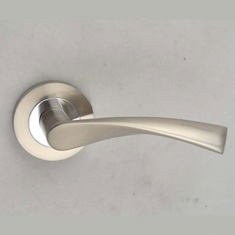 Contemporary Brushed Nickel Alumnium Alloy Handlesets  