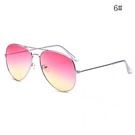 Sunglasses Men / Women / Unisex's Fashion Flyer Silver / Gold Sunglasses Full-Rim  