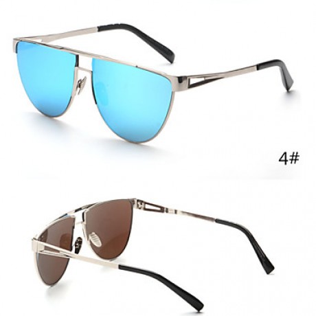 Sunglasses Women's Modern / Fashion Hiking Black / Silver / Gold Sunglasses Full-Rim  