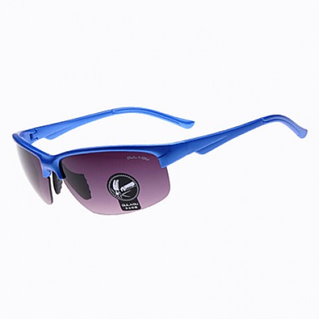 Cycling Men's 100% UV400 Polarized Alloy Wrap Sports Glasses(Assorted Color)  