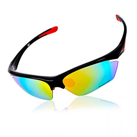 Polarized TR90 Material Cycling Glasses with 5 lens Outdoor Sports Bicycle Sunglasses BC-106  