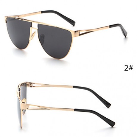 Sunglasses Women's Modern / Fashion Hiking Black / Silver / Gold Sunglasses Full-Rim  