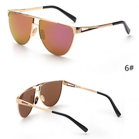 Sunglasses Women's Modern / Fashion Hiking Black / Silver / Gold Sunglasses Full-Rim  