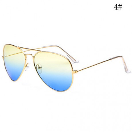 Sunglasses Men / Women / Unisex's Fashion Flyer Silver / Gold Sunglasses Full-Rim  