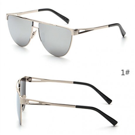 Sunglasses Women's Modern / Fashion Hiking Black / Silver / Gold Sunglasses Full-Rim  