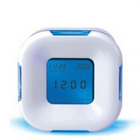 All Sides Rotating Including Calendar Temperature Rountdown Alarm Clocks (Color Random)  