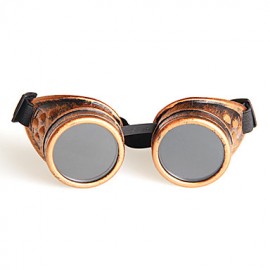 Sunglasses Men / Women / Unisex's Classic / Retro/Vintage / Geek & Chic Round Black / Silver / Brown / Gold Sunglasses Full-Rim  