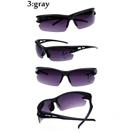 100% UV400 Men's Anti-Reflective Wrap Sunglasses  