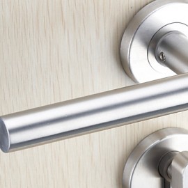 L304S-SS Elegant Stainless Steel Door Handle for Use with Both Left and Right Handed Doors for Home Style  