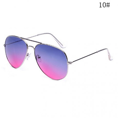 Sunglasses Men / Women / Unisex's Fashion Flyer Silver / Gold Sunglasses Full-Rim  