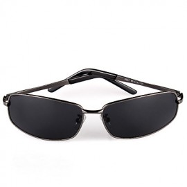 Men 's Polarized Rectangle Sunglasses  