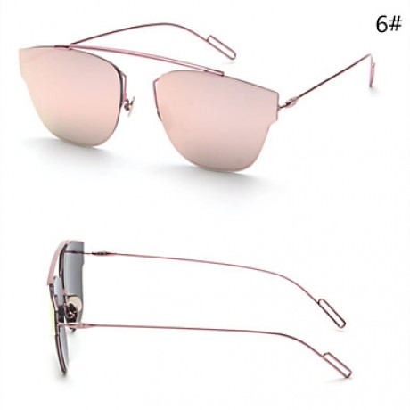 Sunglasses Women's Modern / Fashion Hiking Silver / Gold Sunglasses Full-Rim  