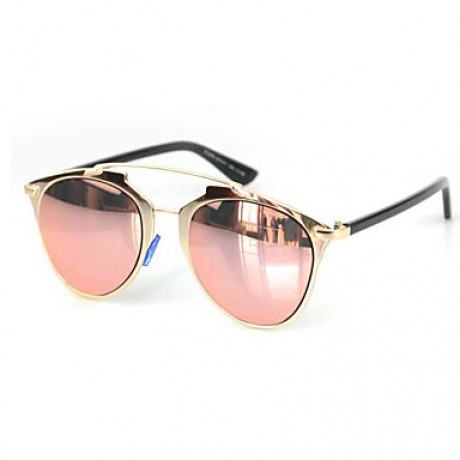 Sunglasses Women's Modern / Fashion Cat-eye Black / Silver / Gold Sunglasses Full-Rim  