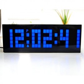 LED Projection Calendar Thermometer Alarms Led Digital Alarm Clock New  