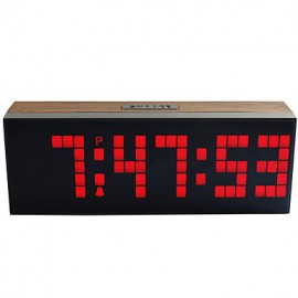 Large Wall LED Alarm Clock Digital Alarm Clock Countdown Snooze Wall Desk Room Kids Bedside Alarm Clock Watch  