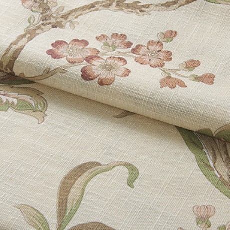 Two Panels  Country Summer Floral Energy Saving Lined Curtain   