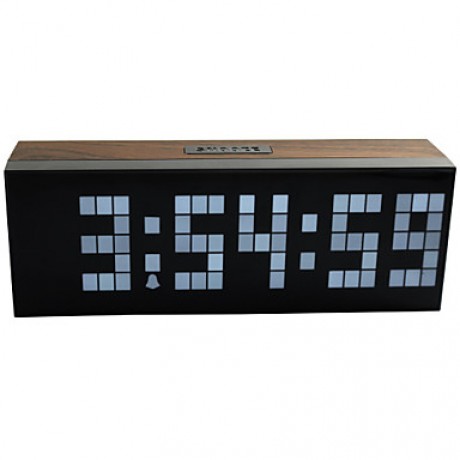 Large Wall LED Alarm Clock Digital Alarm Clock Countdown Snooze Wall Desk Room Kids Bedside Alarm Clock Watch  