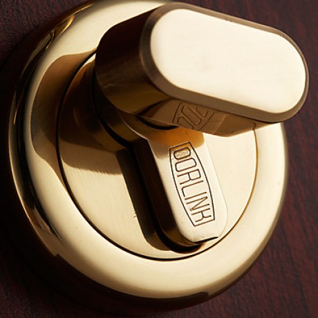 Classic Brass Golden Keyed Entry Door Lock  