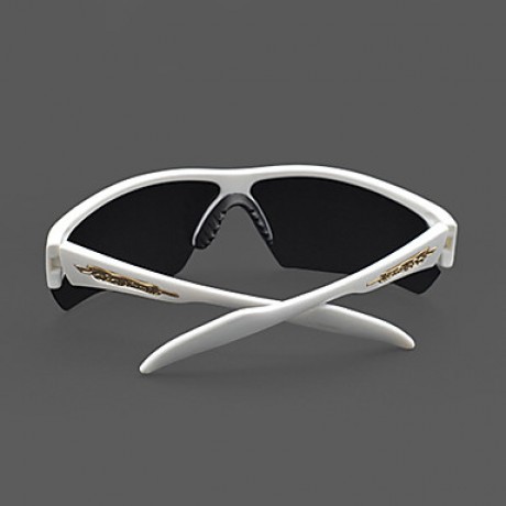 Sunglasses Men / Women / Unisex's Classic / Sports / Fashion / Sunglass Style Wrap White Cycling Half-Rim  