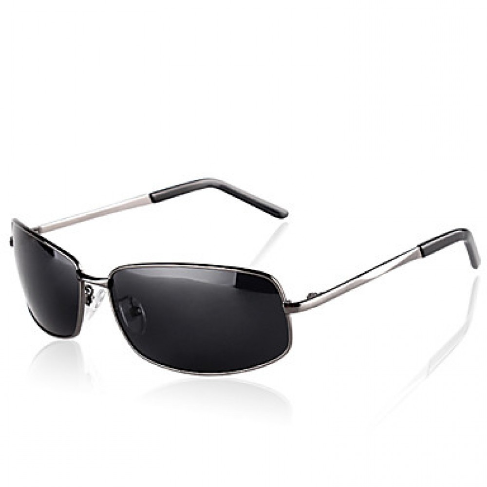 Men 's Polarized Rectangle Sunglasses  